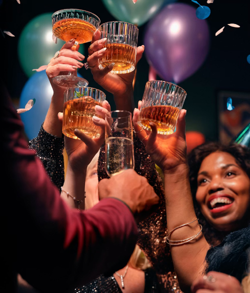 guests at a party