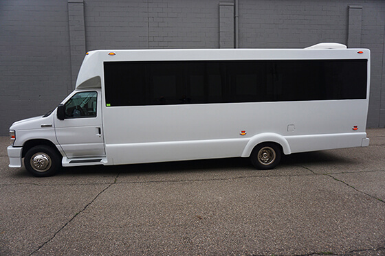 mid-size limo bus