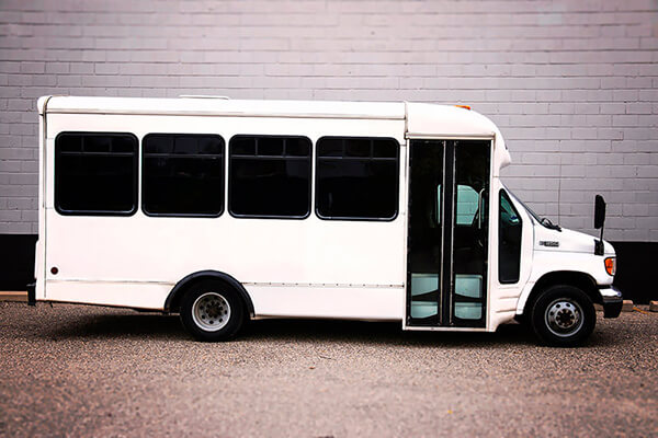 20 Passenger White Party Bus